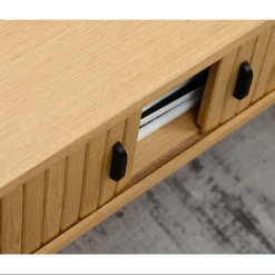 Unique Table Basse En Placage Chêne Naturel 120x60 Cm - Nola -Sema Design Boutique 04cab niche de table basse nola