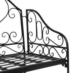 Comptoir De Famille Fauteuil Brun En Fer Forge - Volute -Sema Design Boutique 140280 DET04 WEB