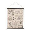 Comptoir De Famille Toile Corsage Noir+blanc -Sema Design Boutique 200854 DEB WEB