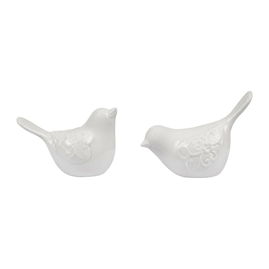Comptoir De Famille Deco Moineau X2 Campagne Blanc 3 Comptoir De Famille Deco Moineau X2 Campagne Blanc