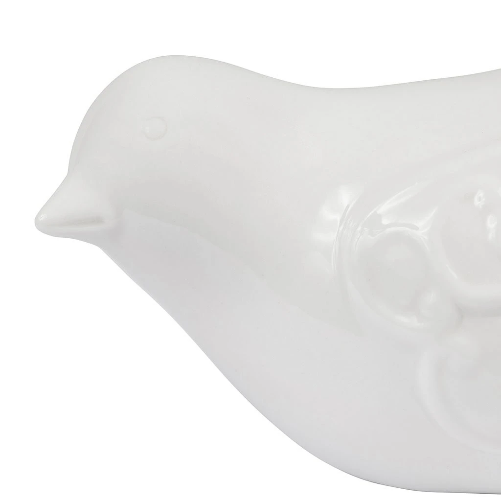 Comptoir De Famille Deco Moineau X2 Campagne Blanc 4 Comptoir De Famille Deco Moineau X2 Campagne Blanc – Image 2