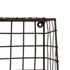 Comptoir De Famille Etagere Murale 2 Compartiments Cuisine Tradition Brun En Fer -Sema Design Boutique 201327 DET03 WEB