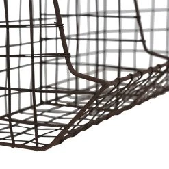 Comptoir De Famille Etagere Murale 2 Compartiments Cuisine Tradition Brun En Fer -Sema Design Boutique 201327 DET04 WEB