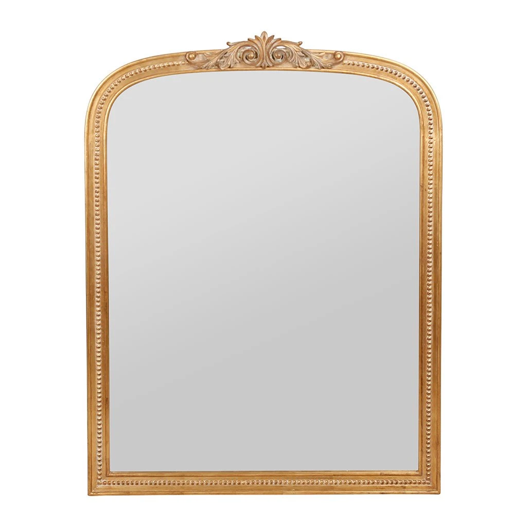 Comptoir De Famille Miroir Arrondie Doré 81x107cm - Sonate 3 Comptoir De Famille Miroir Arrondie Doré 81x107cm - Sonate