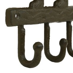 Comptoir De Famille Patère 3 Crochets En Fonte Brun - La Foret 7 Comptoir De Famille Patère 3 Crochets En Fonte Brun - La Foret -Sema Design Boutique 201591 DET02 WEB