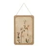 Comptoir De Famille Cadre Deco Fleurs Naturelles Séchées 40x60cm -Sema Design Boutique 201603 DEB WEB