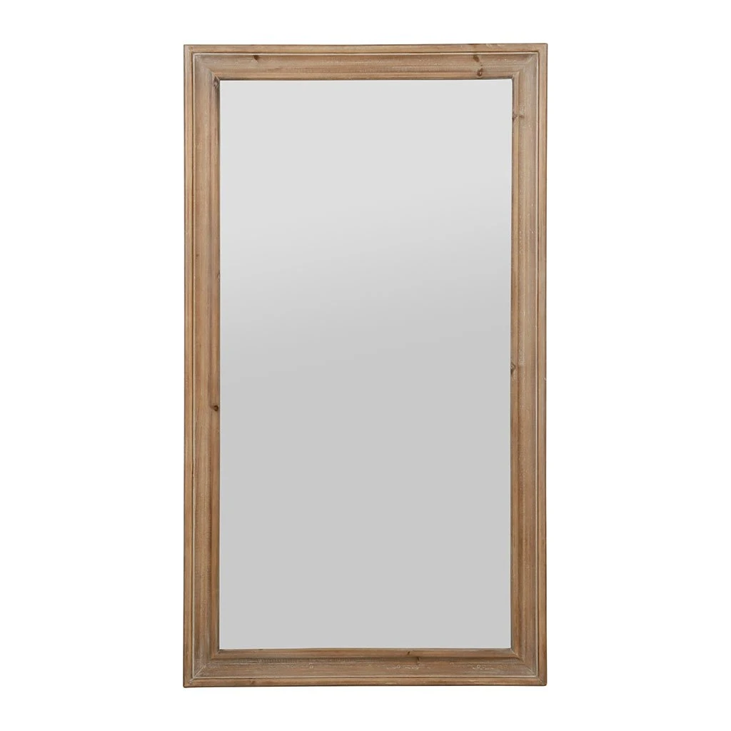 Comptoir De Famille Miroir Naturel Foncé 60x106cm En Bois De Sapin - Firmin 3 Comptoir De Famille Miroir Naturel Foncé 60x106cm En Bois De Sapin - Firmin
