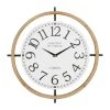 Comptoir De Famille Horloge Murale Chez Gaston Naturel D50cm