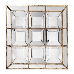 Côté Table Miroir Illusion Doré