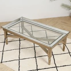 Côté Table Table Basse Baroque En Bois Et Verre - Miroir -Sema Design Boutique 27839 SITU05 WEB