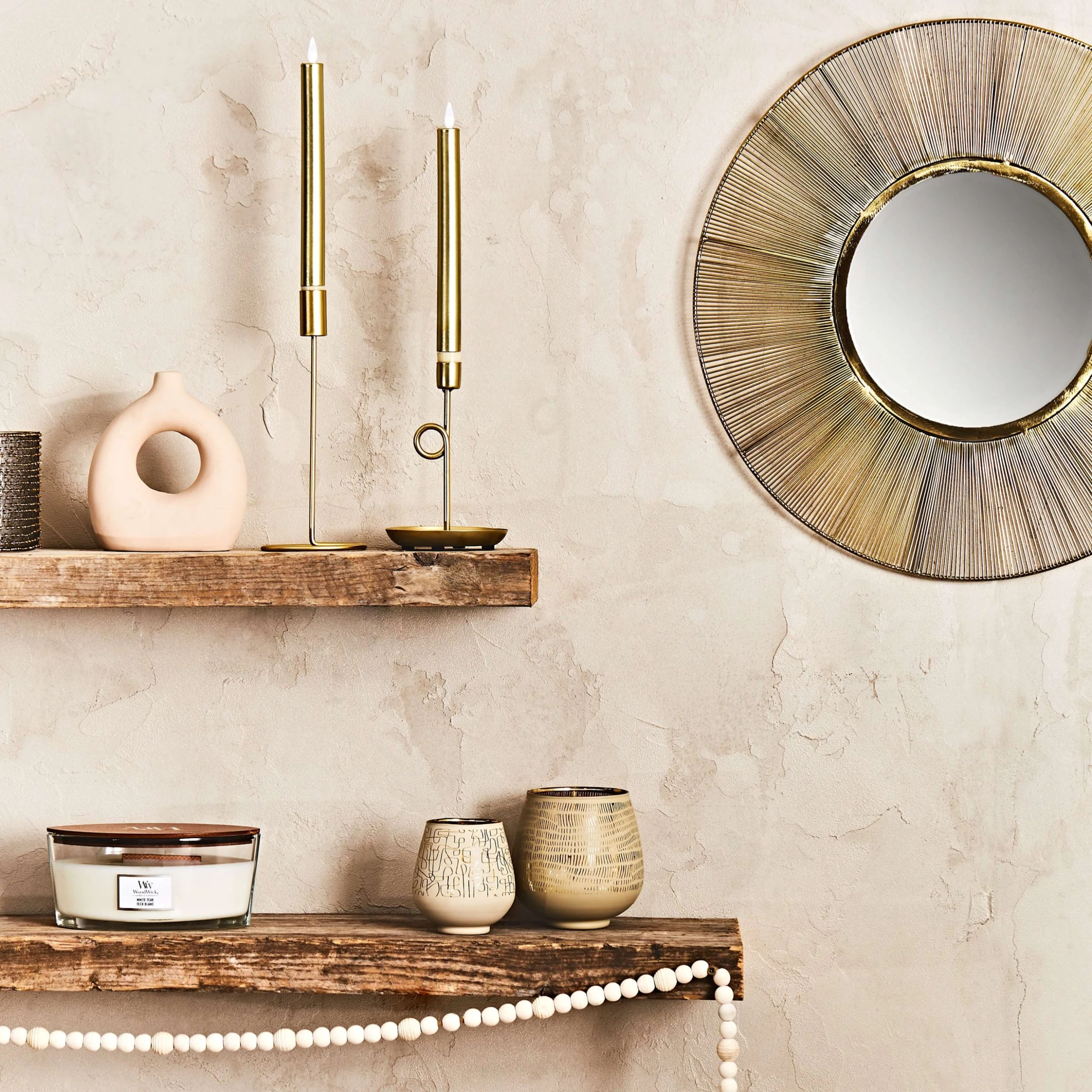 SEMA DESIGN Miroir En Fer Doré D51cm - Ardecor 6 SEMA DESIGN Miroir En Fer Doré D51cm - Ardecor – Image 4
