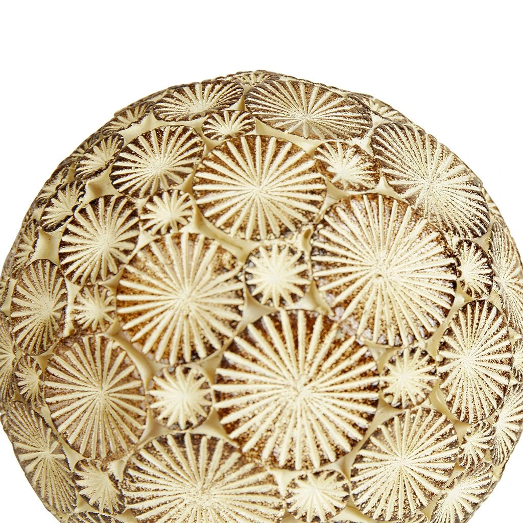 Côté Table 6 Boules Déco Ethniques Marron En Résine 4 Côté Table 6 Boules Déco Ethniques Marron En Résine – Image 2