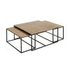 Côté Table Table Basse Gigogne (lot De 3) En Fer Doré - Félia -Sema Design Boutique 36480 FRN01 WEB