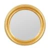 Côté Table Miroir Rond DoréD46cm -Drachma