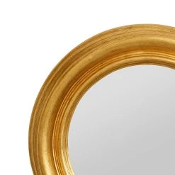 Côté Table Miroir Rond Doré D35cm - Drachma -Sema Design Boutique 38194 DET02 WEB
