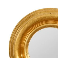 Côté Table Miroir Rond Doré D26cm - Drachma -Sema Design Boutique 38195 DET02 WEB