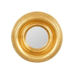 Côté Table Miroir Rond Doré D21cm -Drachma