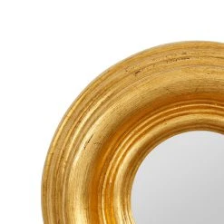 Côté Table Miroir Rond Doré D21cm -Drachma -Sema Design Boutique 38196 DET02 WEB