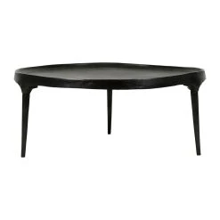 Côté Table Table Basse Irrégulière Noir - Aceri
