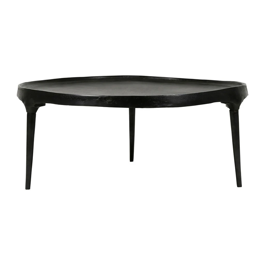 Côté Table Table Basse Irrégulière Noir - Aceri 3 Côté Table Table Basse Irrégulière Noir - Aceri