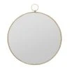 Côté Table Miroir Rond En Fer Doré - Dorhan -Sema Design Boutique 38571 DEB WEB