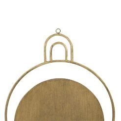 Côté Table Miroir Rond En Fer Doré - Koshi -Sema Design Boutique 38573 DET02 WEB