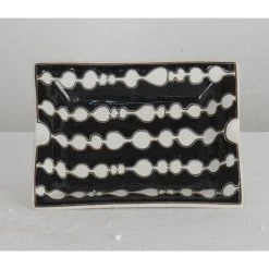 Côté Table Cendrier En Porcelaine Noir - Ecliptique -Sema Design Boutique 38588 FRN02 WEB