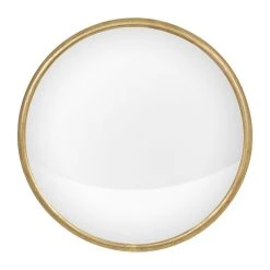 Côté Table Miroir Convex En Laiton Doré D21.5cm - Edman