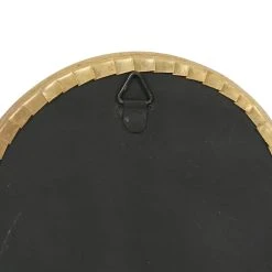 Côté Table Miroir Convexe En Laiton Doré D11.5cm - Edman -Sema Design Boutique 38894 DET02 WEB