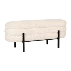 SEMA DESIGN Banc Coffre En Tissu Bouclette Crème Et Fer Noir - Cosine 10 SEMA DESIGN Banc Coffre En Tissu Bouclette Crème Et Fer Noir - Cosine -Sema Design Boutique 3f9a2 76523 det02 hdd