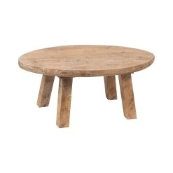 Jardin D'Ulysse Table Basse En Bois Naturel De Manguier L72cm - Le Cap Ouest -Sema Design Boutique 466346 DET01 WEB
