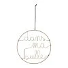 Jardin D'Ulysse Deco Suspension Bulle Metal Dore D25 -Sema Design Boutique 466737 DEB WEB