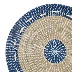 Jardin D'Ulysse Deco Murale X3 Un été A La Mer Bleu En Jonc De Mer -Sema Design Boutique 467043 DET01 WEB