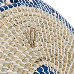 Jardin D'Ulysse Deco Murale X3 Un été A La Mer Bleu En Jonc De Mer -Sema Design Boutique 467043 DET03 WEB