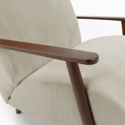 La Forma Fauteuil Rétro En Velours Côtelé - Marthan -Sema Design Boutique 4c028 627675 frn04 web