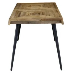 Zago Table à Manger En Teck Recyclé Et Métal 150x75cm - Wally -Sema Design Boutique 556a8 woody tr150 06 1