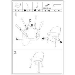 Opjet Chaise Salle à Manger En Velours Taupe - Ingrid 11 Opjet Chaise Salle à Manger En Velours Taupe - Ingrid -Sema Design Boutique 56078 taupe 4