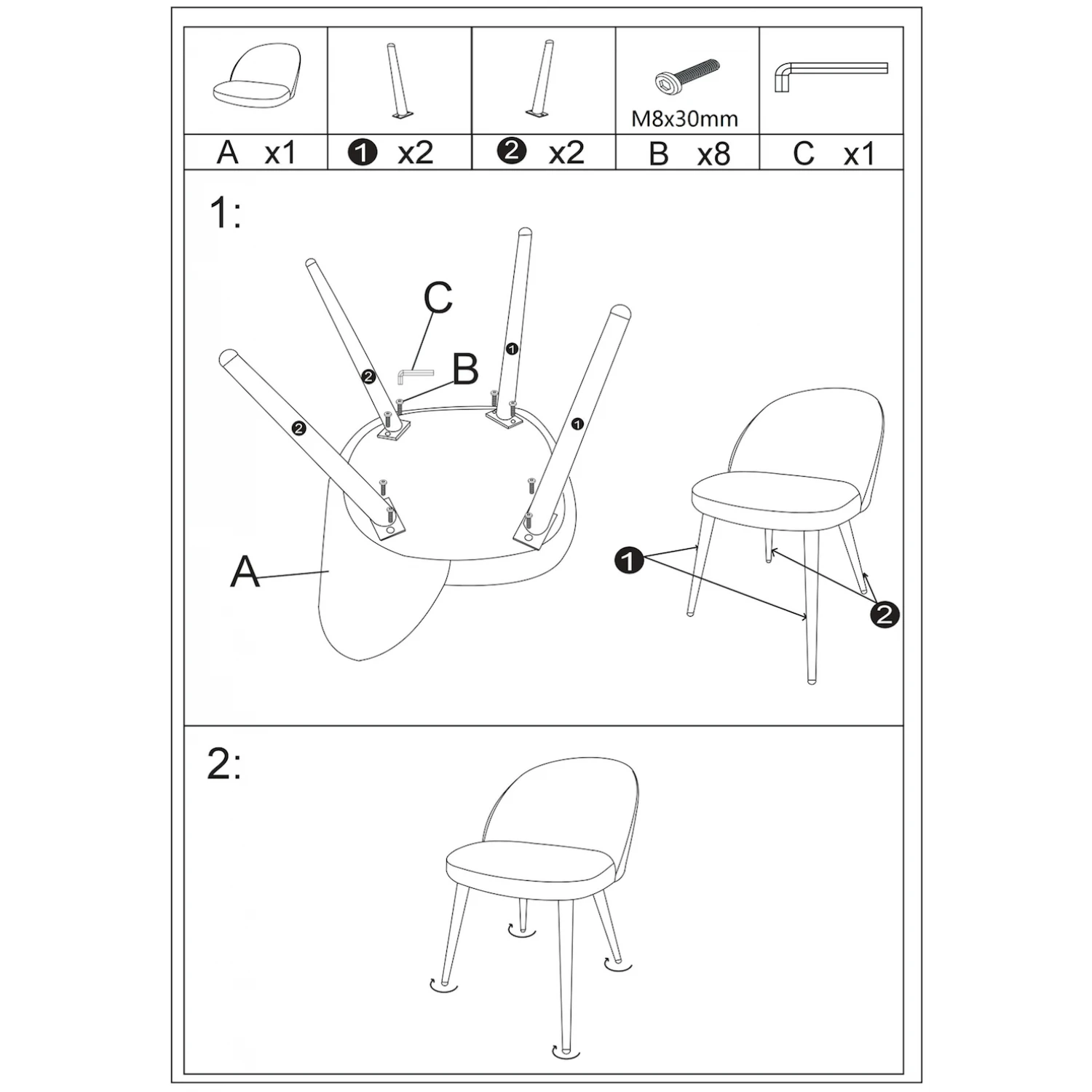 Opjet Chaise Salle à Manger En Velours Taupe - Ingrid 6 Opjet Chaise Salle à Manger En Velours Taupe - Ingrid – Image 4