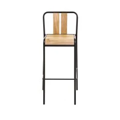 Zago Chaise De Bar En Bois De Chêne - Manny