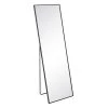 Ixia Miroir Noir. Aluminium-cristal 50x2.50x160cm -Sema Design Boutique 606453 FRN01 WEB