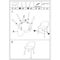 Opjet Chaise Salle à Manger En Velours Bleu Canard - Ingrid 13 Opjet Chaise Salle à Manger En Velours Bleu Canard - Ingrid -Sema Design Boutique 608182 FRN06 WEB