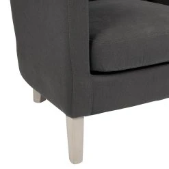 Durieux Fauteuil En Tissu Gris Anthracite - Boniface 15 Durieux Fauteuil En Tissu Gris Anthracite - Boniface -Sema Design Boutique 609183 DET04 WEB