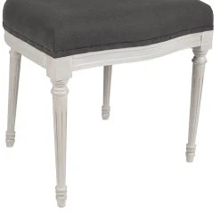 Durieux Chaise Salle à Manger Baroque Anthracite - Paris -Sema Design Boutique 609196 DET04 WEB