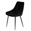 Zago Chaise Salle à Manger En Velours Noir - Ben -Sema Design Boutique 615171 FRN01 WEB