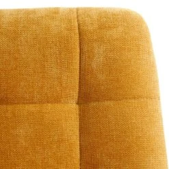 Ixia Chaise Salle à Manger En Tissu Jaune - Mony -Sema Design Boutique 621835 FRN04 WEB