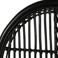 Zago Fauteuil Polo En Rotin Naturel Noir -Sema Design Boutique 622363 FRN06 WEB