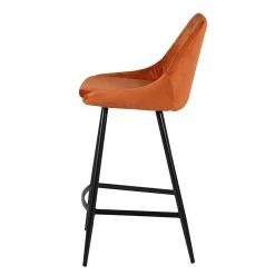Zago Chaise Plan De Travail En Velour Cognac - Ben 9 Zago Chaise Plan De Travail En Velour Cognac - Ben -Sema Design Boutique 623161 FRN03 WEB