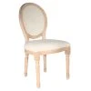 Home Déco Factory Chaise Medaillon En Bois D'hévea Beige Et Cannage -Sema Design Boutique 623893 FRN01 WEB