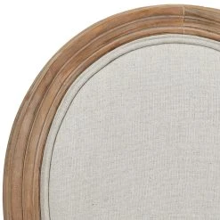 Home Déco Factory Chaise Medaillon En Bois D'hévea Beige -Sema Design Boutique 623894 FRN03 WEB