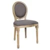 Home Déco Factory Chaise Medaillon En Bois D'hévea Grise 2 Home Déco Factory Chaise Medaillon En Bois D'hévea Grise -Sema Design Boutique 623897 FRN01 WEB